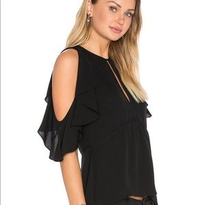 NWT Theory cold shoulder top